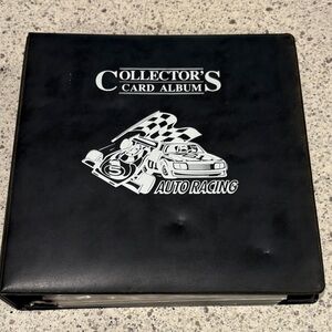 Collector's Card Album - Auto Racing Card Collection